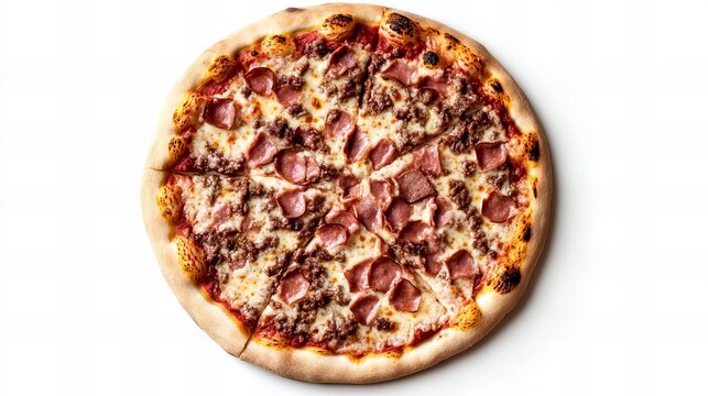 Meat Lovers Pizza at U.F.O. Pizza in Sherwood Park, Edmonton and St. Paul Alberta
